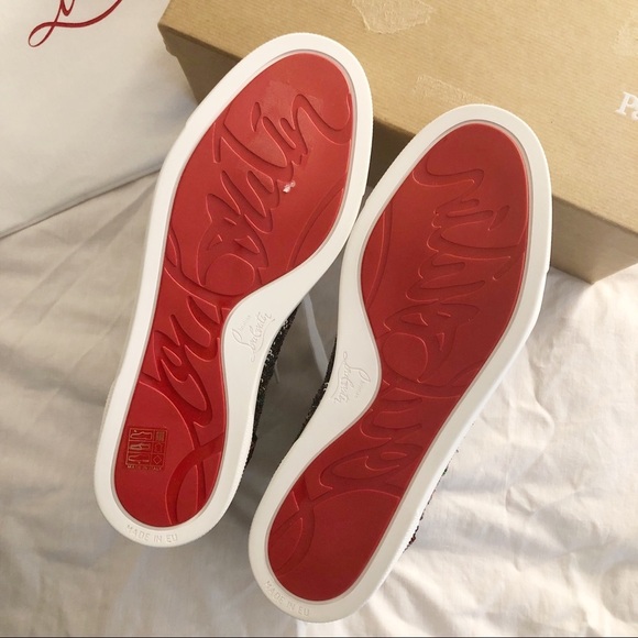 BNIB Christian Louboutin bip bip sequin rainbow - Picture 2 of 6